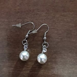 Pearl earrings